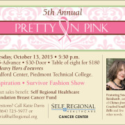 Pretty in Pink Breast Cancer Awareness and Survival Celebration 2015