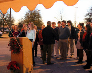 2013 Self Regional Healthcare tree lighting