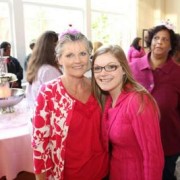 Survivor Terri and daughter at 2012 Pretty in Pink event.