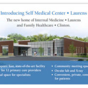 Download the Self Medical Center • Laurens handout with community events calendar and physician information (PDF).