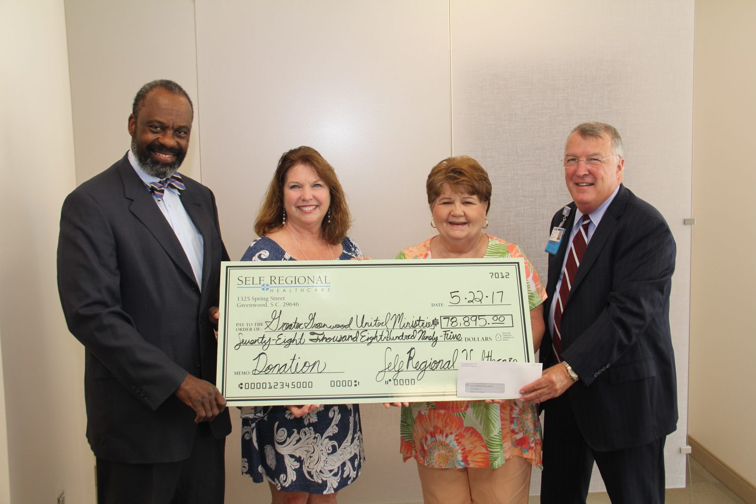 Greenwood NonProfits Receive Grants from Self Regional Healthcare