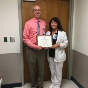 Jeffrey Thomas, M.D., and Sharon Turner, BSN, RN