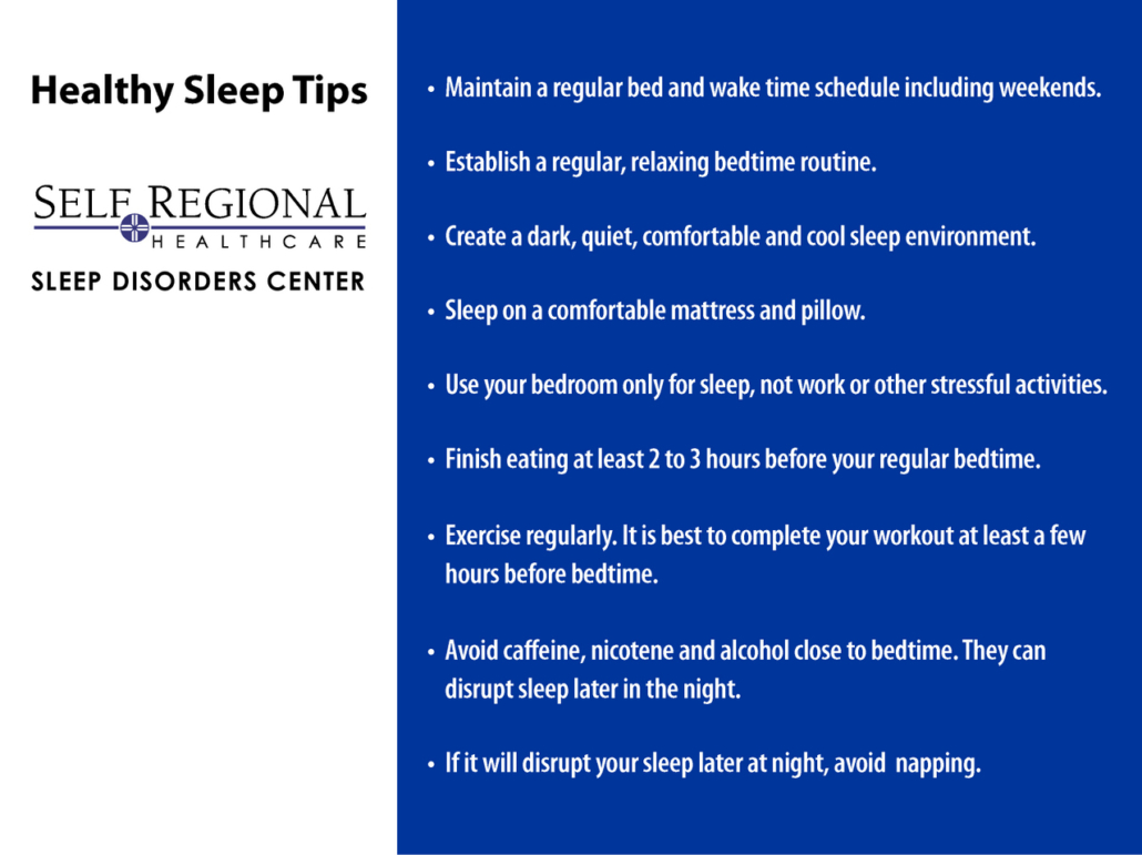 Sleep Disorder Center Self Regional Healthcare Greenwood, SC