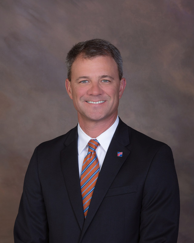 Professional headshot of a healthcare administrator in business attire for Self Regional Healthcare.