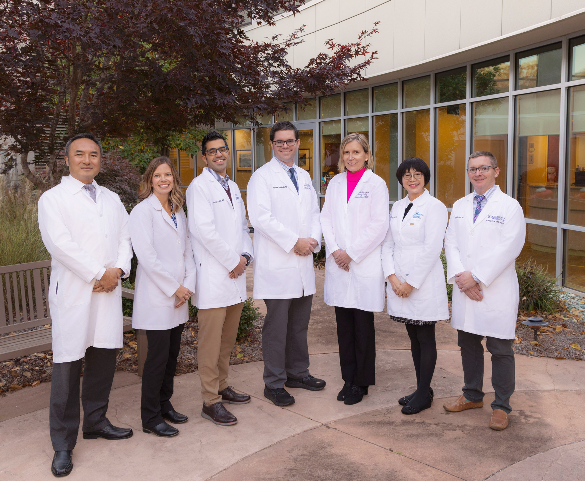cancer center staff