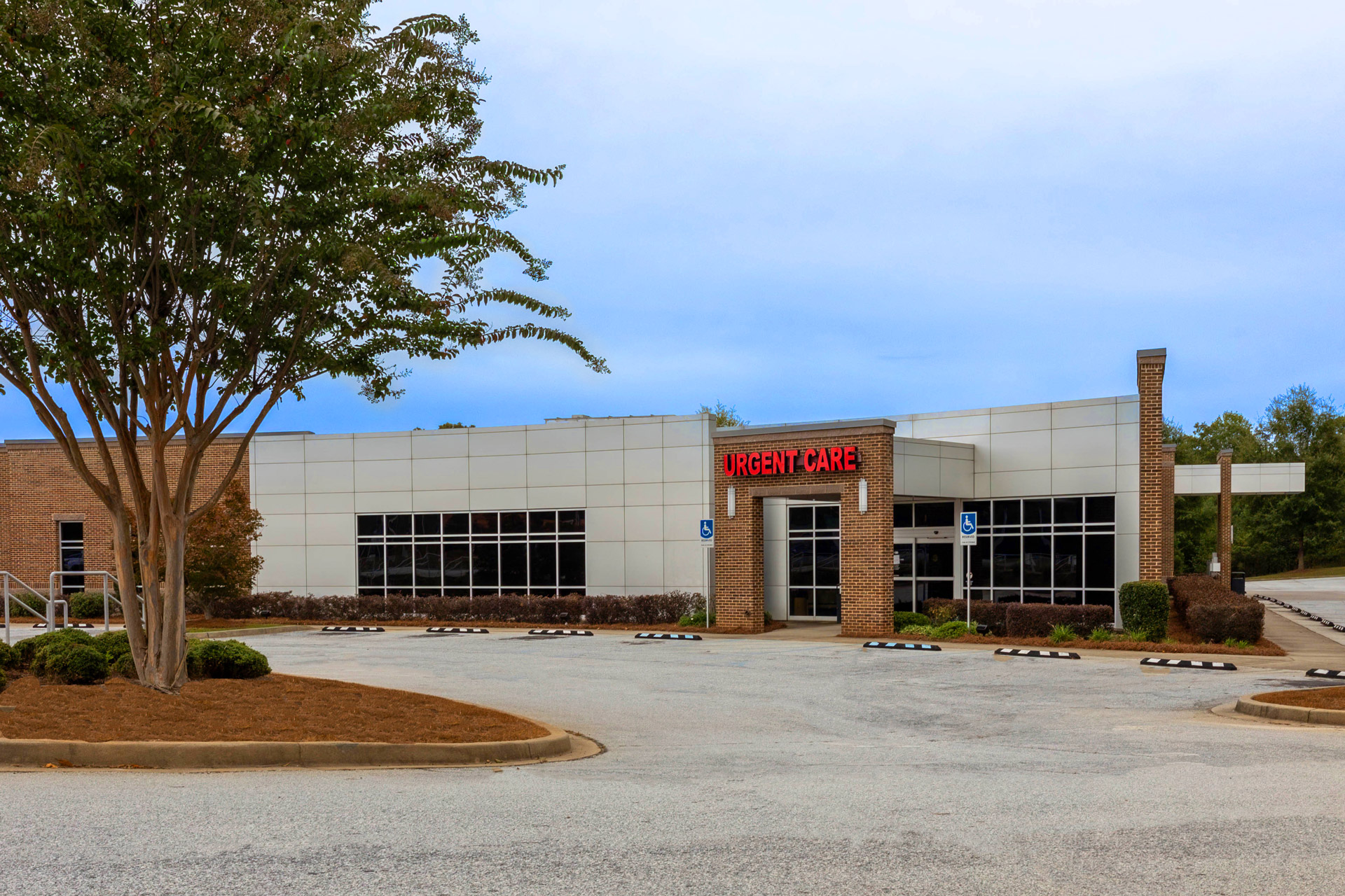 Self Regional Healthcare urgent care facility exterior