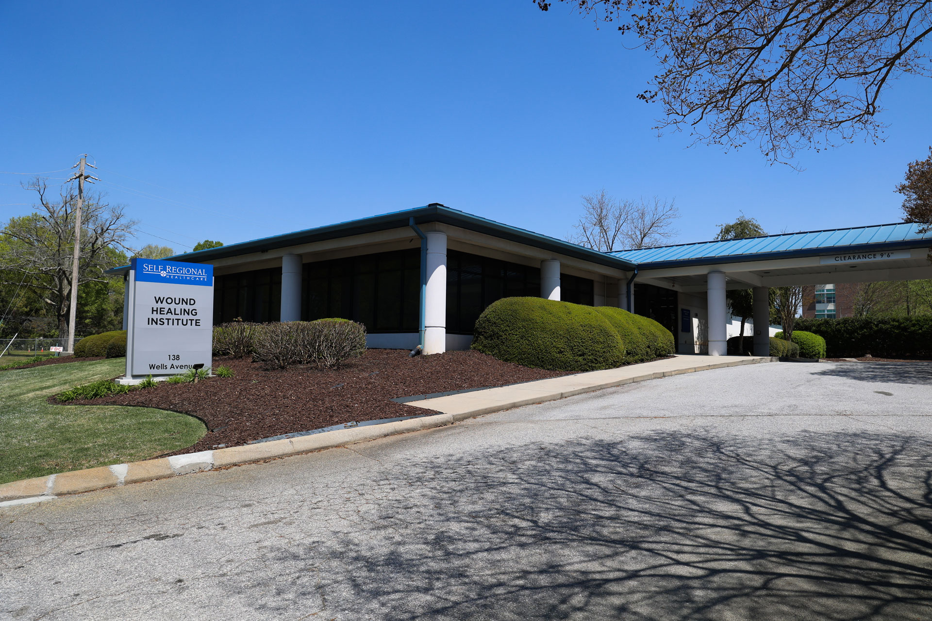 Self Regional Wound Healing Institute at 412 Wells Avenue
